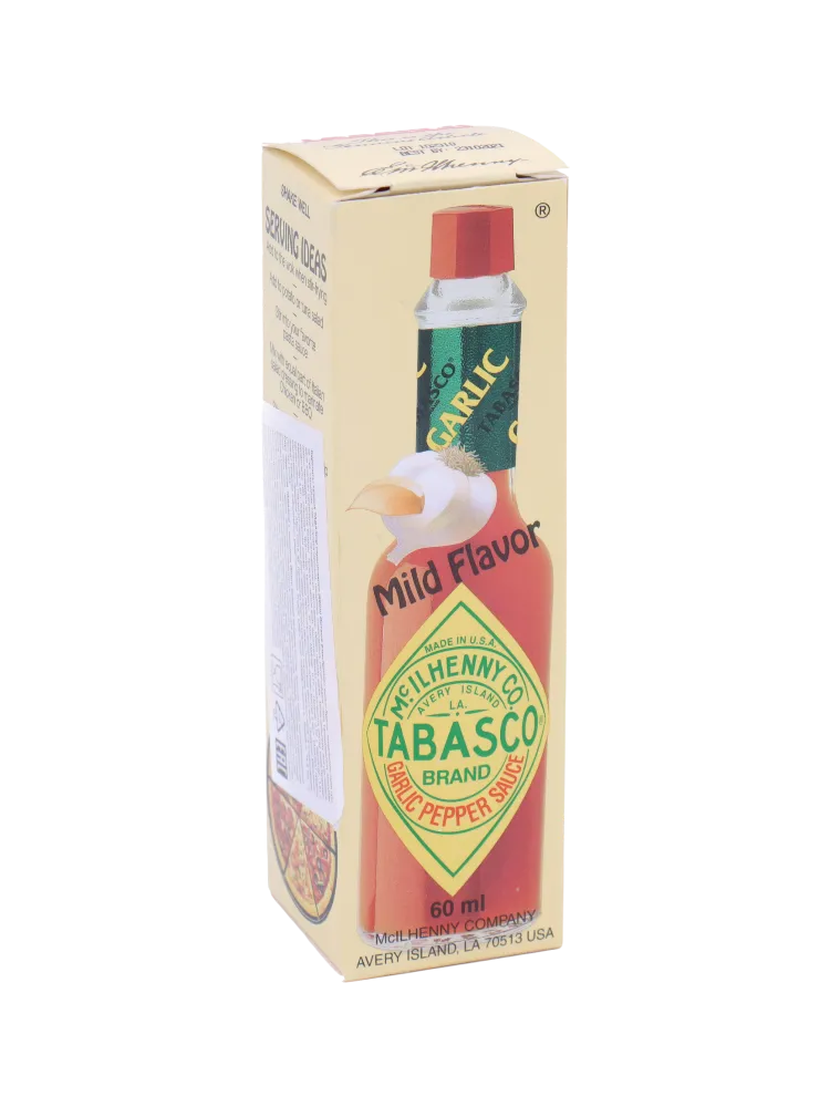 СОУС TABASCO 60МЛ ПЕРЕЧНЫЙ С ЧЕСНОКОМ СТ/Б 