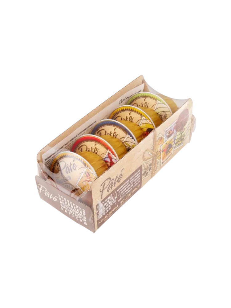 Слон Паштет МЯСНОЙ НАБОР Pate, 5шт/50гр