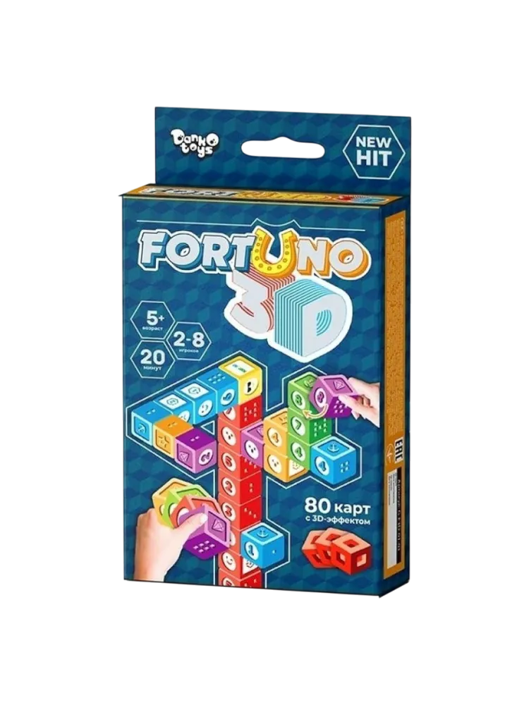 Настольная игра Игра настольная ФортУно 3D Данко Тойз
