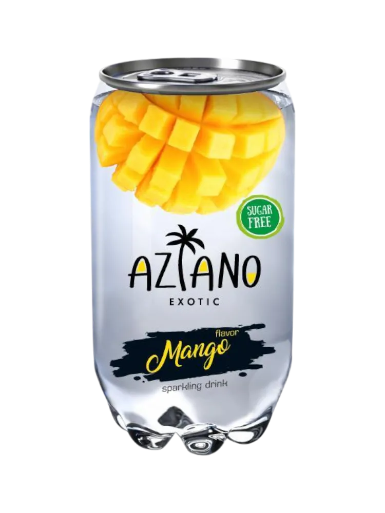 AZIANO Mango Манго 350 ml. Прозрачная Банка