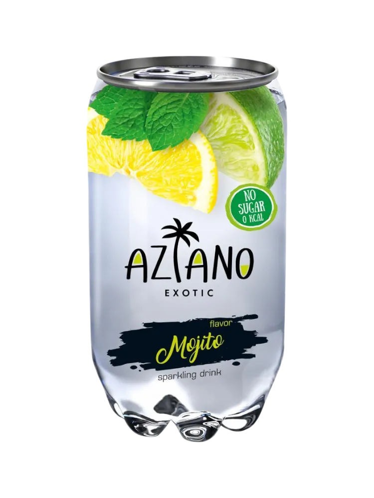 AZIANO Mojito Мохито 350 ml. Прозрачная Банка
