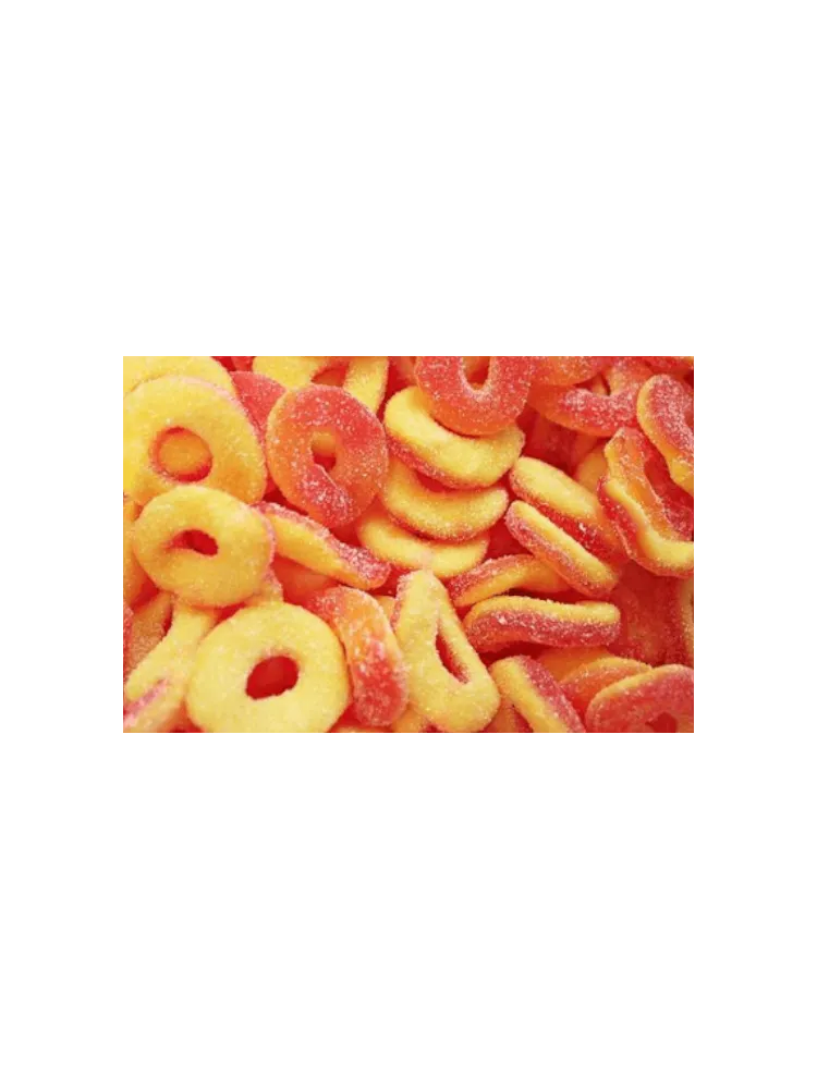 Жевательный мармелад "Персиковые кольца" 1 кг Trolli