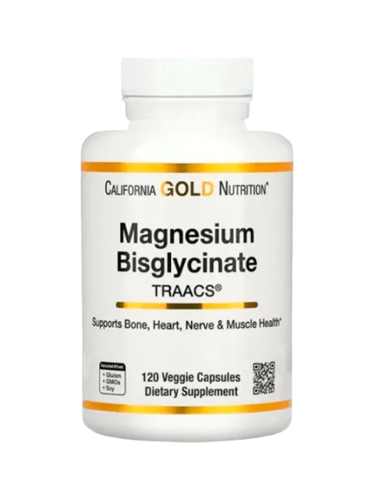 California Gold Nutrition Magnesuim Bisglycinate капсулы 120 шт