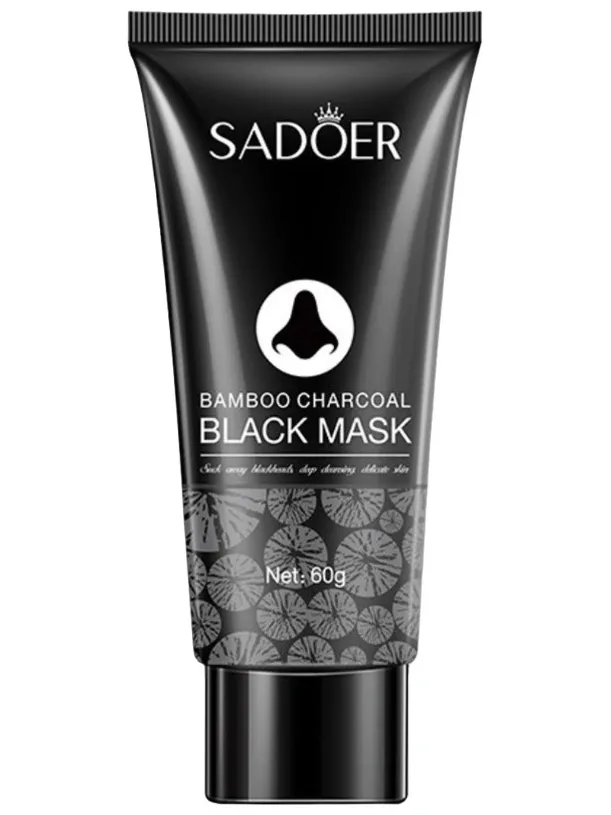 Маска для лица SADOER пленка Bamboo Charcoal Black Mask 60 г - фото 7