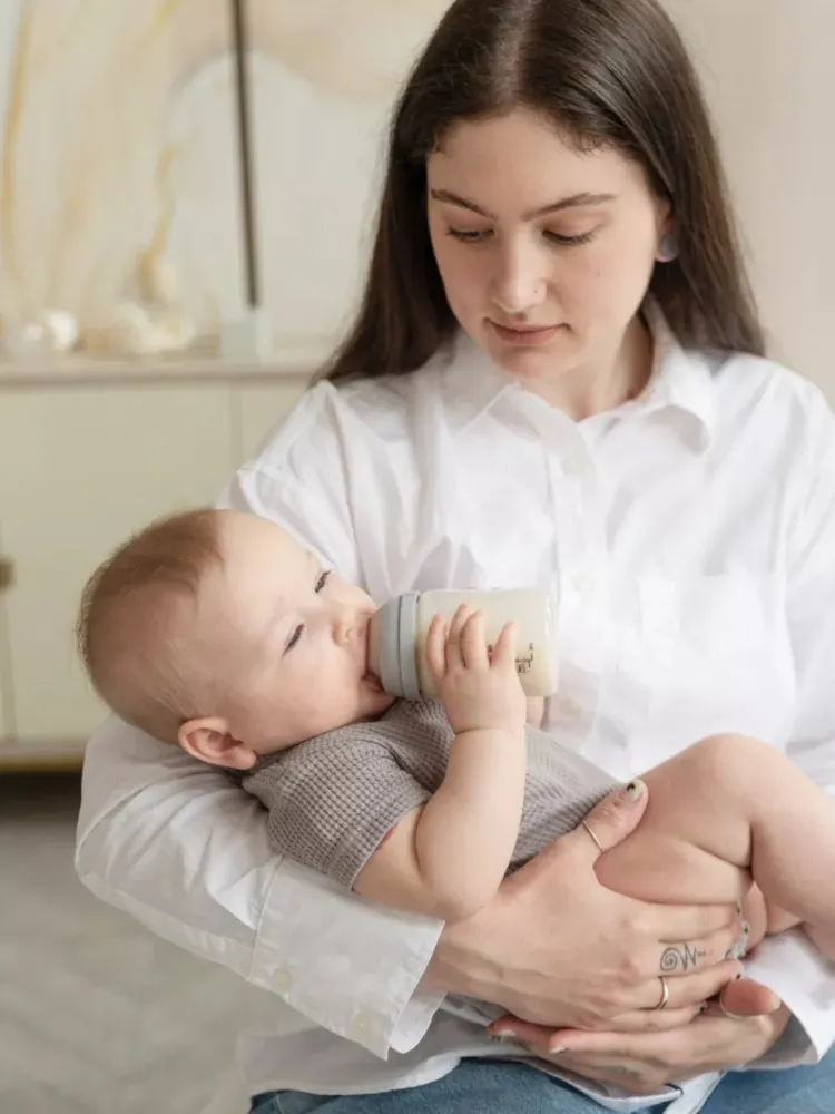 Бутылочка Paomma 4673754347101 160 мл серый - фото 8