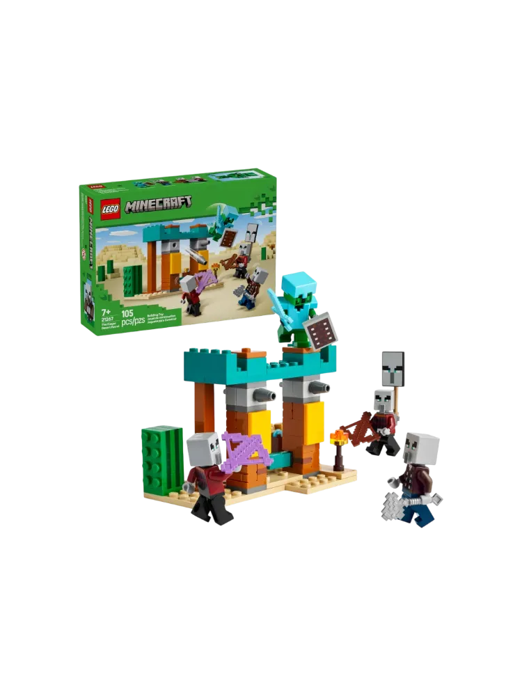 Конструктор LEGO Пустынный патруль злодеян, деталей 105 шт