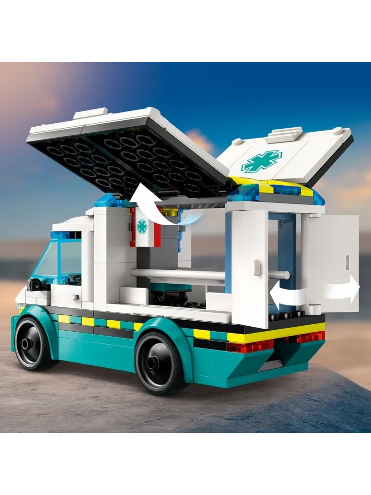 Конструктор LEGO &nbsp;Машина скорой помощи&nbsp;, деталей 184 шт - фото 5
