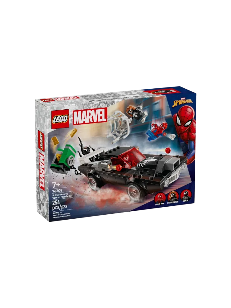 Конструктор LEGO Человек-Паук против автомобиля Венома, деталей 254 шт - фото 3