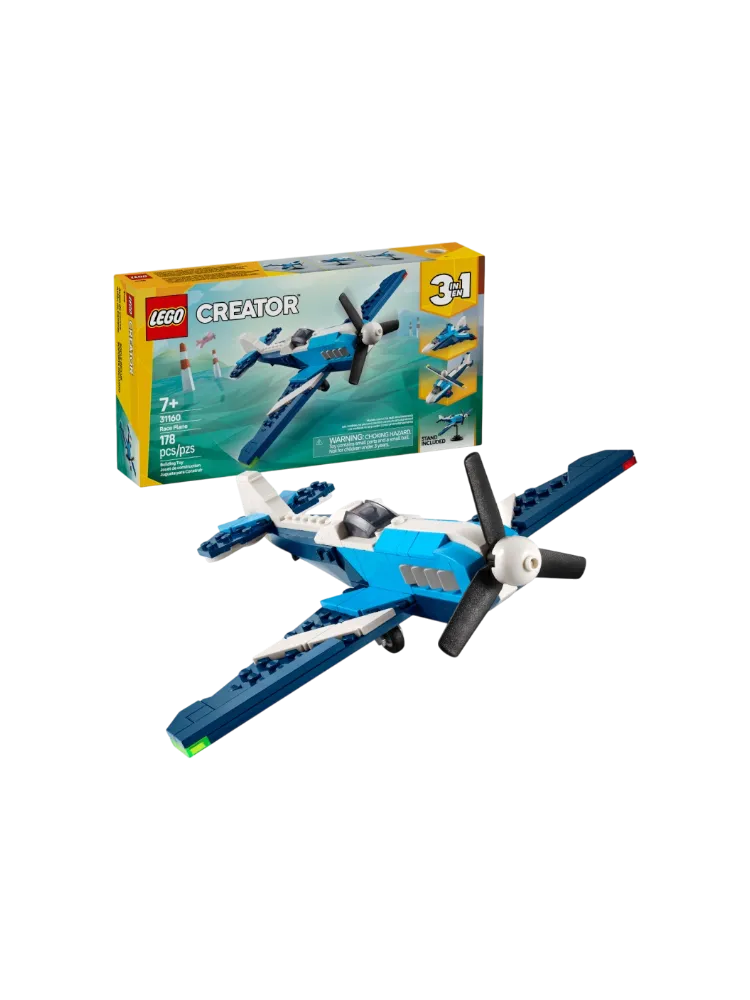 Конструктор LEGO Гоночный самолет, деталей 178 шт
