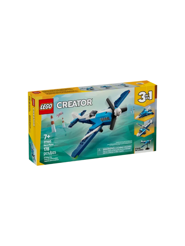 Конструктор LEGO Гоночный самолет, деталей 178 шт - фото 3
