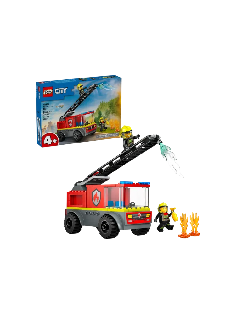 Конструктор LEGO Пожарная машина с лестницей, деталей 82 шт
