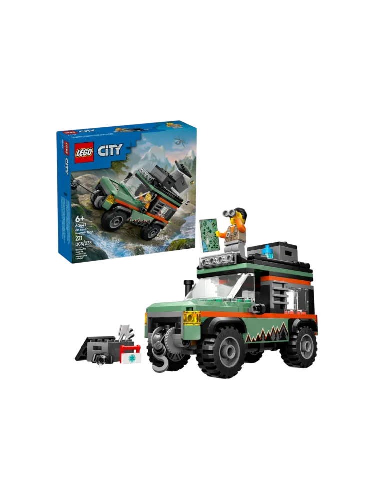 Конструктор LEGO Горный внедорожник 4X4, деталей 221 шт