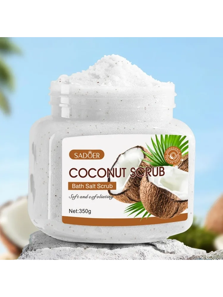 SADOER скраб Coconut для рук, для ног, для тела 350 г - фото 5