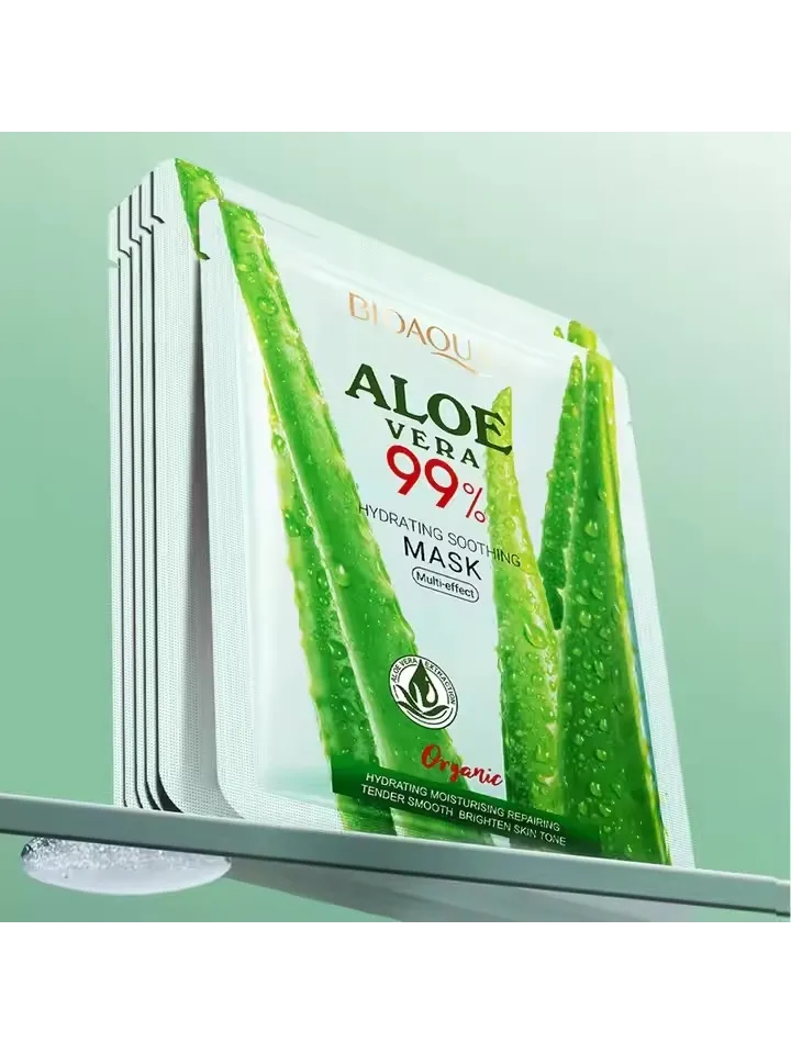 Маска для лица Bioaqua тканевая Aloe Vera 1 шт - фото 2