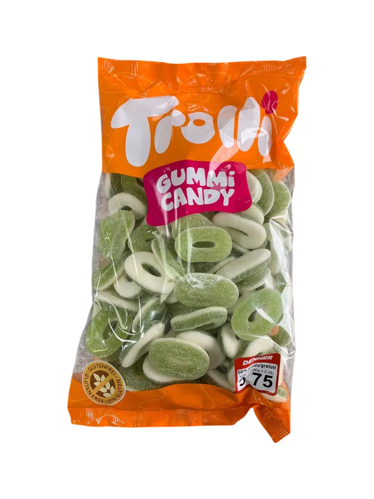 Мармелад "Кольца в сахаре" ЯБЛОКО 1кг TROLLI 