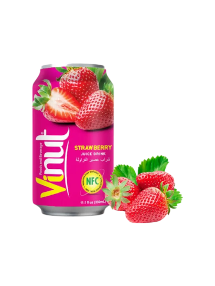 Напиток Vinut Strawberry Juice Клубника 330ml. 