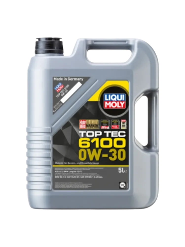 Моторное масло Синтетическое LIQUI MOLY Top Tec 6100 0W-30 0W-30 5 л