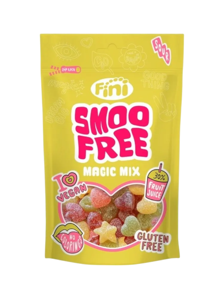 Жевательный мармелад SMOOFREE Волшебный микс 165 г.  FINI 