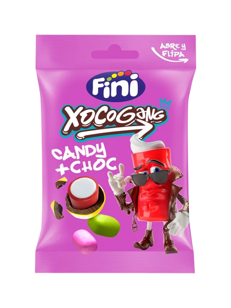 Драже с мармеладом Candy choc XOCOGANг. 80 г. FINI