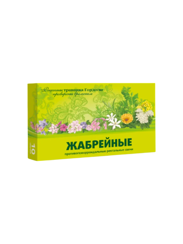 Свечи Жабрейные, уп. 10 шт