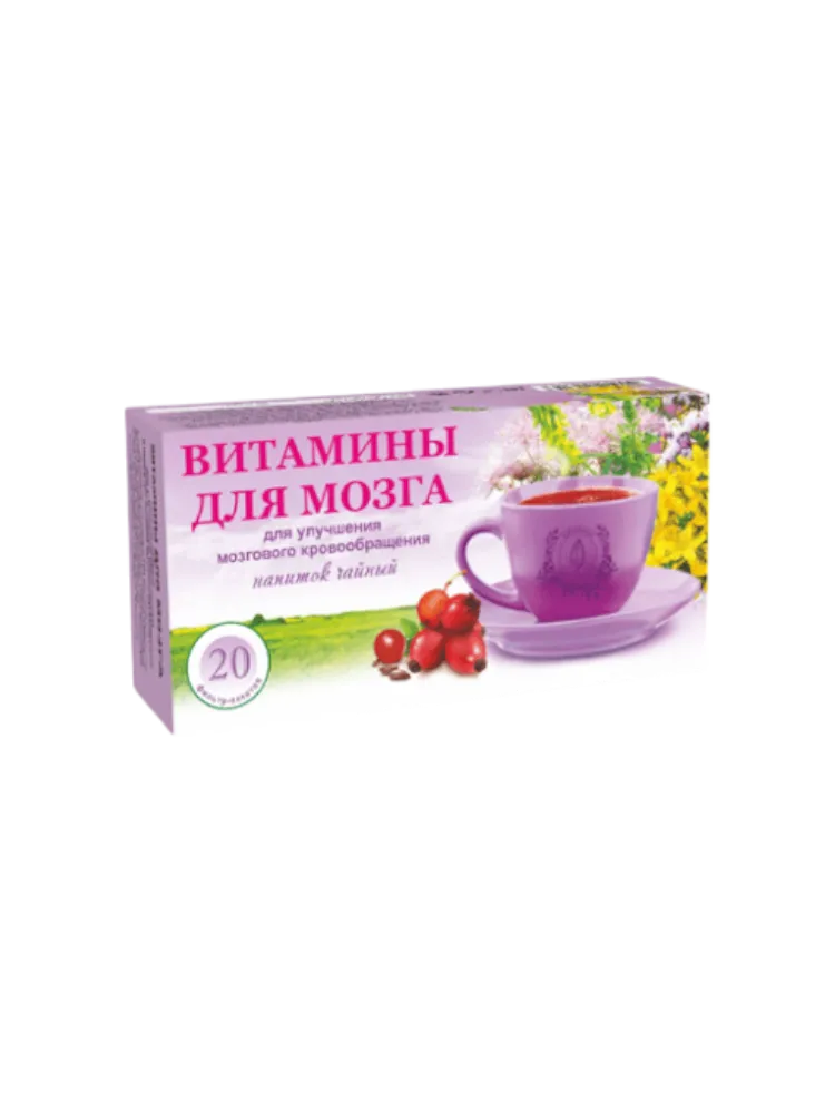 Витамины для мозга ф/п, 20 шт, кор. - фото 1