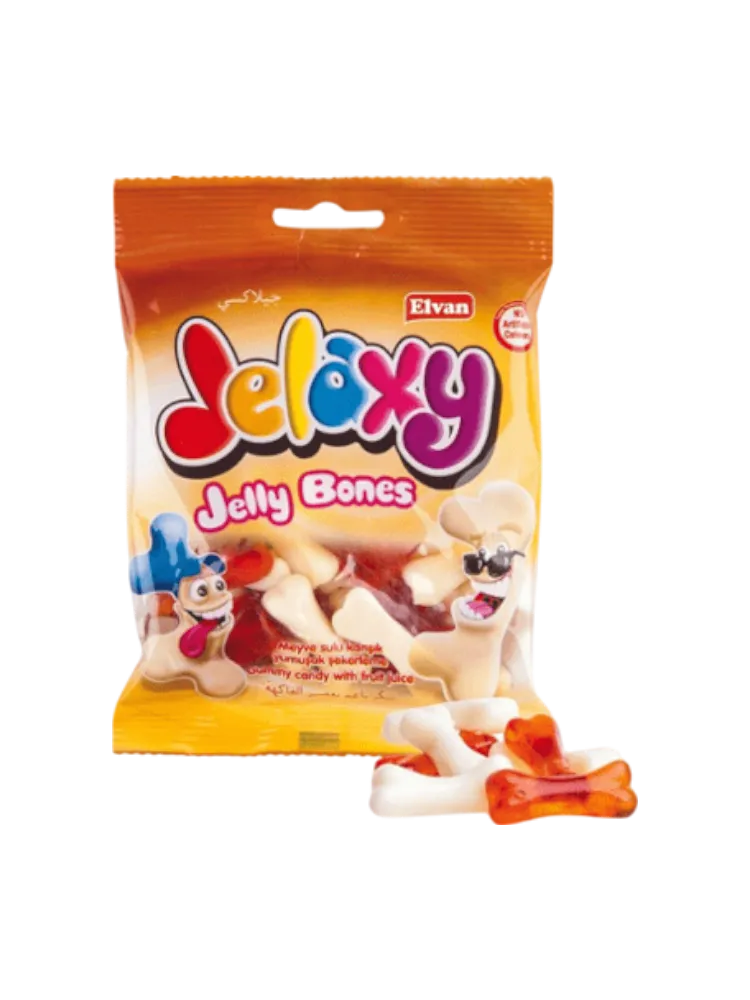 Жев. мармелад Jelaxy Jelly Bones Косточки 80 гр.
