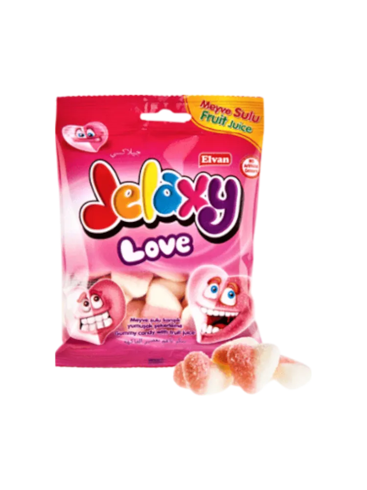 Жев. мармелад Jelaxy Love Сердечки 80 гр. 
