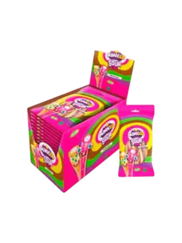 Мармелад Minicco Sour Pencil Multicolor Палочки в сахаре Разноцветные 70гр 