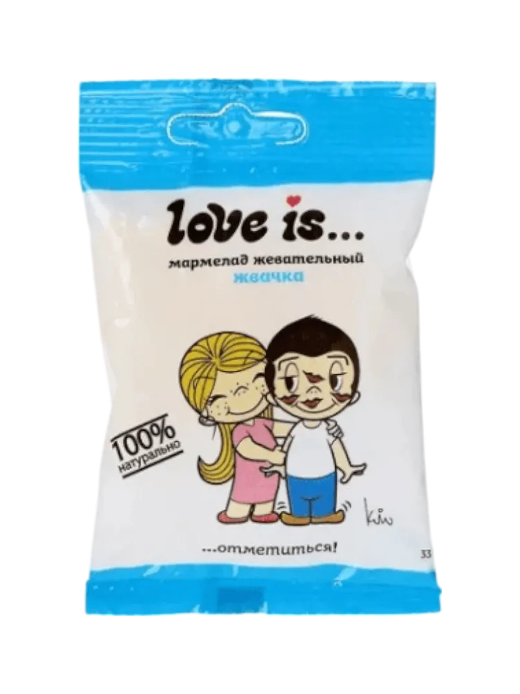 Мармелад Love Is "ЖуйМиксик" вкус жвачка Bubble Gum 25 гр