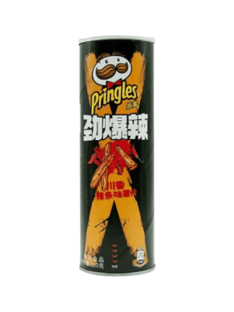 Чипсы PRINGLES со вкусом АЗИАТСКИХ ЗАКУСОК с острым соусом  110 гр 