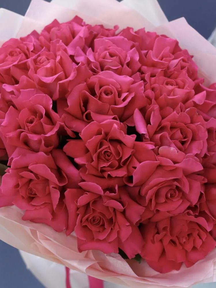 ART BUKET 21 роза в технике haute fleur - фото 2