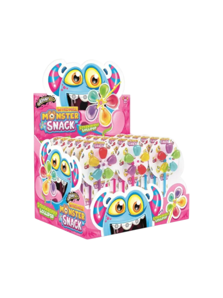Леденец Windmill Monster Snack "Мельница" 16 гр Johny Bee
