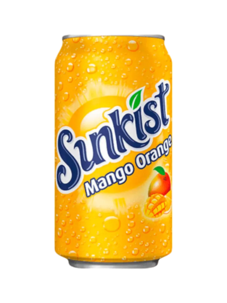 Газ.напиток Sunkist Mango Orange  355 мл 