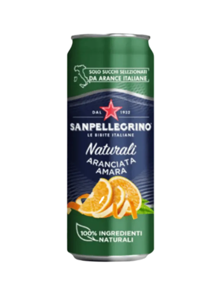 Газированный напиток San Pellegrino Aranciata Amara 330мл 