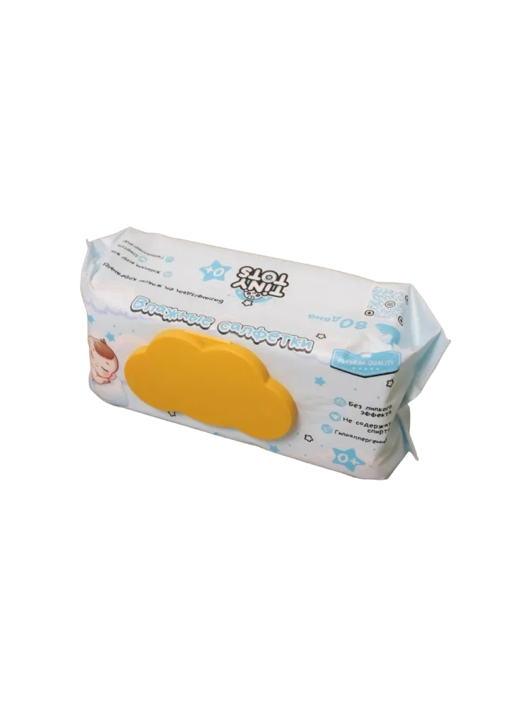 Детские влажные салфетки Tiny Tots 571372330 80 шт