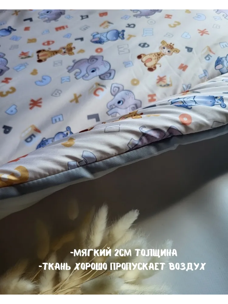Пеленальный матрас 30087246_184823702, 73x65 см, бежевый - фото 2