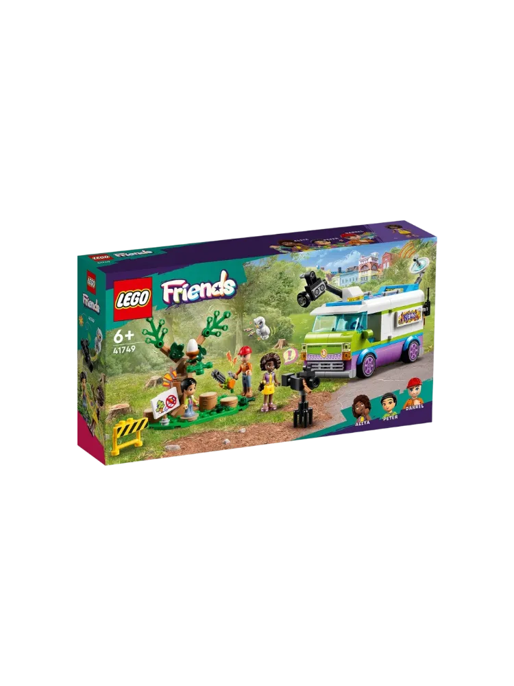 Конструктор LEGO Фургон редакции новостей, деталей 446 шт - фото 2
