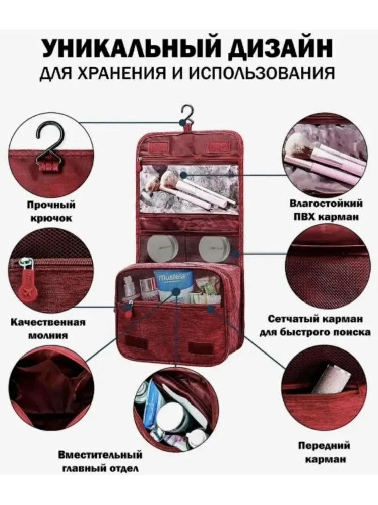 Buzz Lady несессер нейлон 18х22 см - фото 8