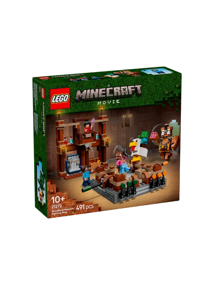 Конструктор LEGO Minecraft Лесной особняк, деталей 491 шт - фото 3