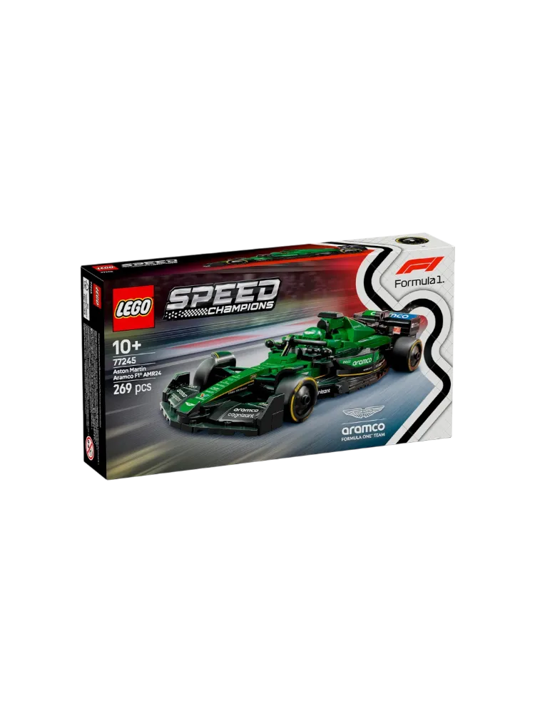 Конструктор LEGO Гоночный автомобиль Aston Martin Aramco F1 AMR24, деталей 269 шт - фото 3