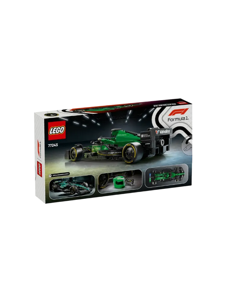 Конструктор LEGO Гоночный автомобиль Aston Martin Aramco F1 AMR24, деталей 269 шт - фото 4