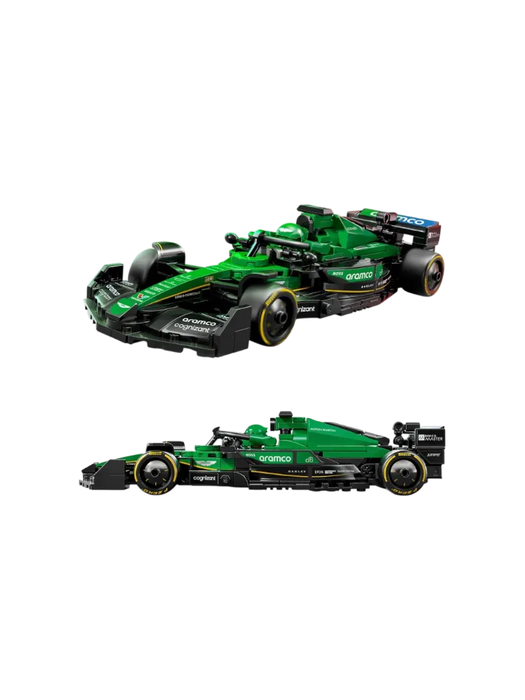 Конструктор LEGO Гоночный автомобиль Aston Martin Aramco F1 AMR24, деталей 269 шт - фото 5