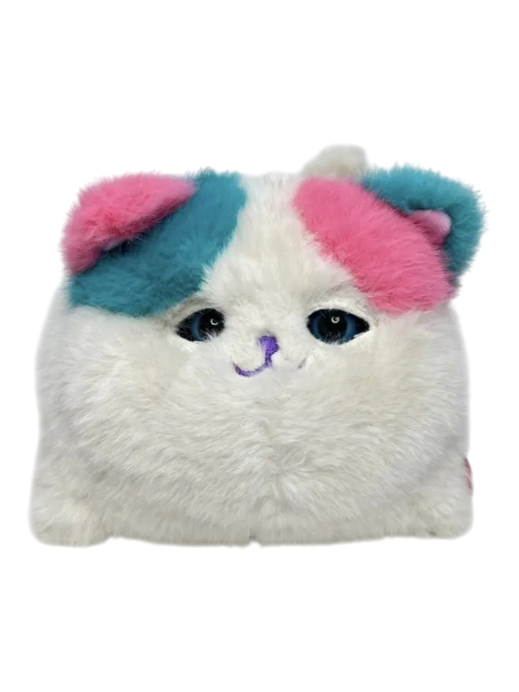 Мягкая игрушка Кошечка, высота 20 см, белый - фото 3
