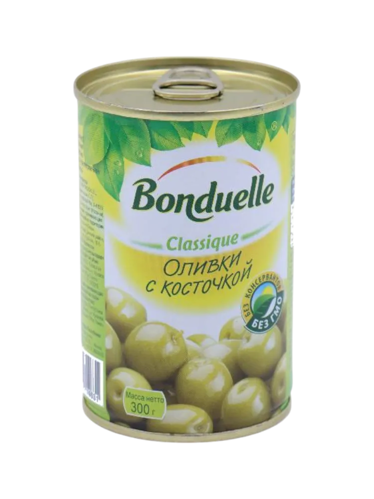 ОЛИВКИ BONDUELLE 300Г С/К Ж/Б