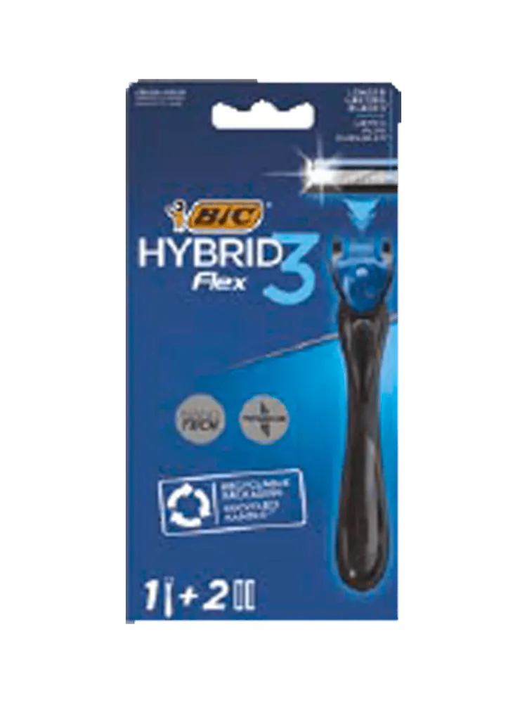 СТАНОК BIC FLEX 3 HYBRID 2ШТ