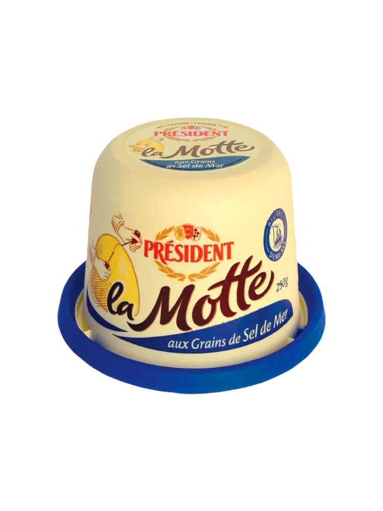 МАСЛО PRESIDENT ЛЯ МОТ 250Г 80% СОЛЕНОЕ