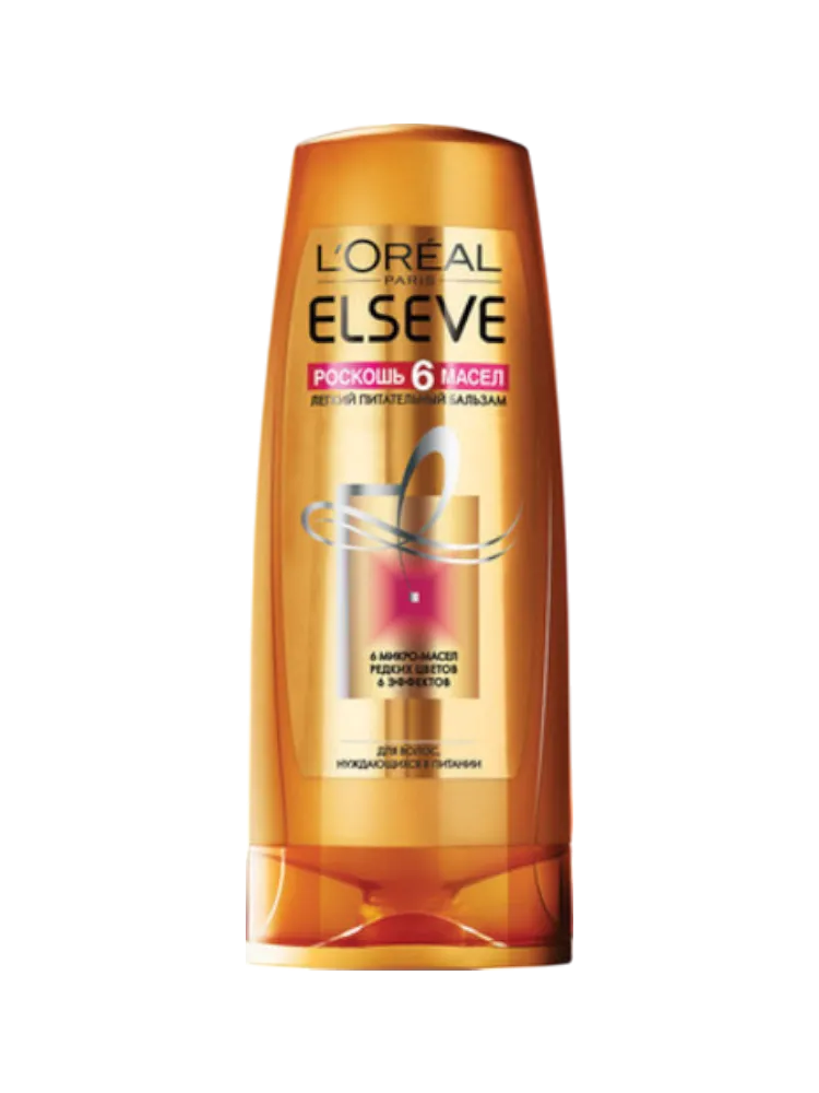 БАЛЬЗАМ ELSEVE 400МЛ РОСКОШЬ 6 МАСЕЛ
