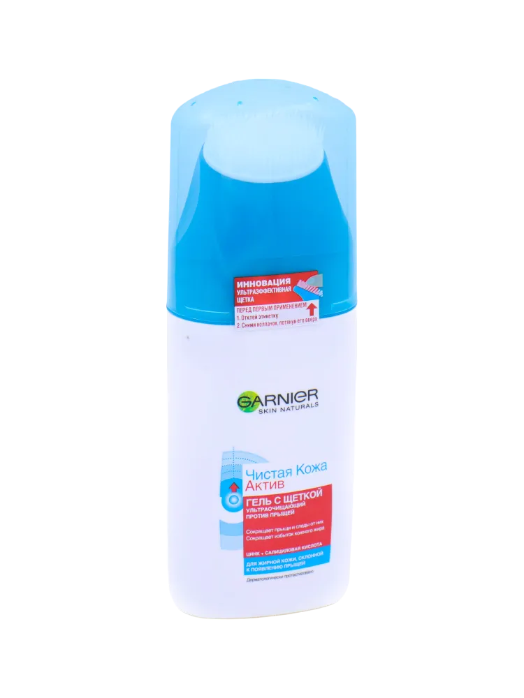 ГЕЛЬ GARNIER 150МЛ ПРОТИВ ПРЫЩЕЙ С ЩЕТКОЙ
