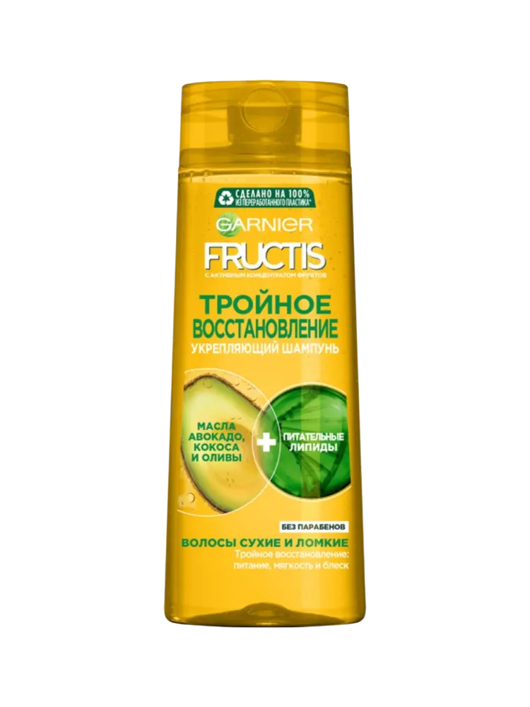 ШАМПУНЬ FRUCTIS 400МЛ ТРОЙНОЕ ВОССТАНОВЛЕНИЕ
