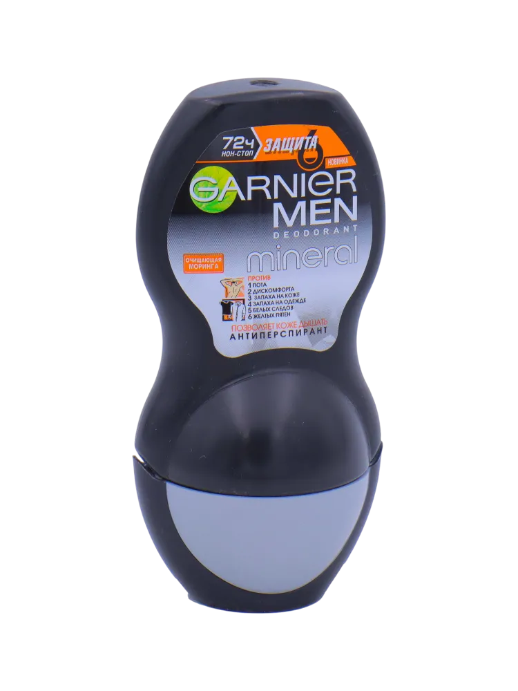 ДЕЗОДОРАНТ GARNIER 50МЛ МИНЕРАЛ Д/МУЖ 72Ч РОЛИК